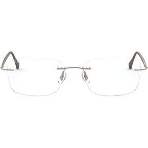 Ray-Ban Men's Rx8725 Titanium Square Prescription Eyeglass Frames