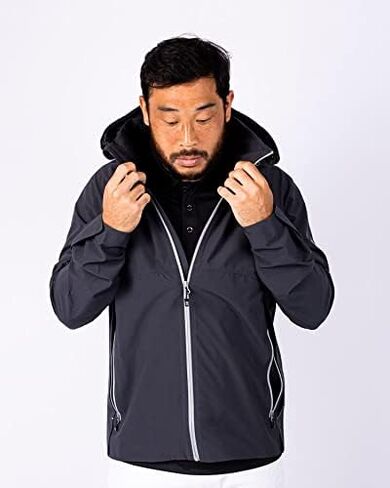 Cutter & Buck Vapor Water Repellent Stretch Mens Full Zip Rain Jacket in Saudi Arabia