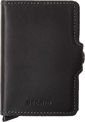 SECRID-Secrid Twin Black Leather Wallet in Kuwait