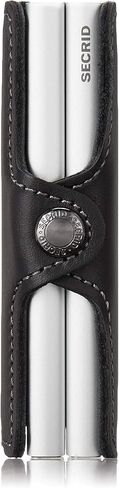 SECRID-Secrid Twin Black Leather Wallet in Kuwait