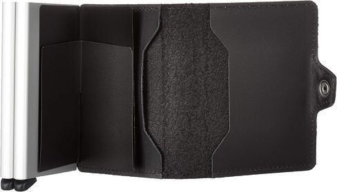 SECRID-Secrid Twin Black Leather Wallet in Kuwait