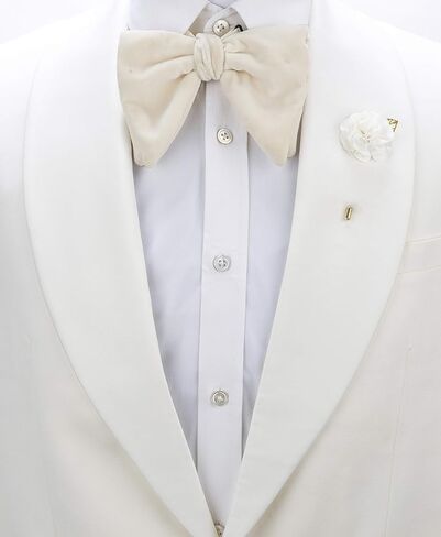 Knighthood White Bunch Flower With Golden Leaf Lapel Pin Badge Coat Suit Jacket Wedding Gift Party Shirt Collar Accessories Brooch in Saudi Arabia