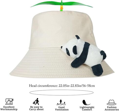 1 قطعة قبعة مروحية باندا هليكوبتر قبعة بيسبول قبعة بيسبول مضحكة مناسبة للرجال والنساء فوق سن 12 (ابيض، محيط الرأس: 22.0-22.8 انش)، ابيض، 7, أبيض in Kuwait
