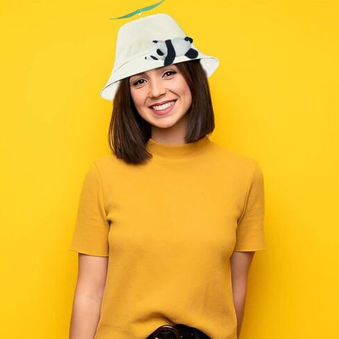 1 قطعة قبعة مروحية باندا هليكوبتر قبعة بيسبول قبعة بيسبول مضحكة مناسبة للرجال والنساء فوق سن 12 (ابيض، محيط الرأس: 22.0-22.8 انش)، ابيض، 7, أبيض in Kuwait