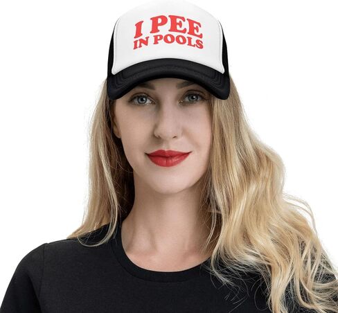 قبعات الشمس قبعة الصيد أنا أتبول في حمامات السباحة النساء Snapback قبعة أبي قبعة قابل للتعديل أبي قبعة للجنسين الأسود in Saudi Arabia