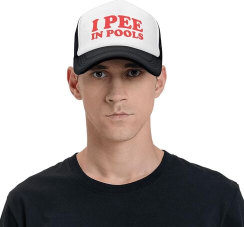 قبعات الشمس قبعة الصيد أنا أتبول في حمامات السباحة النساء Snapback قبعة أبي قبعة قابل للتعديل أبي قبعة للجنسين الأسود in Saudi Arabia