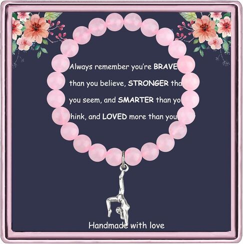 PARTNER Gymnastics Gifts for Girls Women Gymnastics Bracelet Jewelry Gymnastics Inspirational Team Gifts for Gymnast in Kuwait
