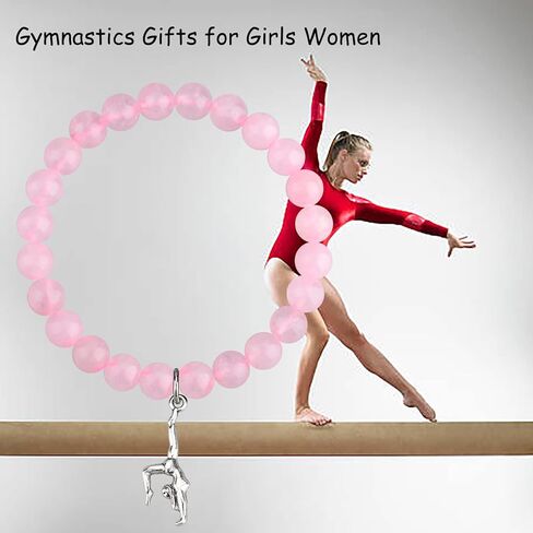 PARTNER Gymnastics Gifts for Girls Women Gymnastics Bracelet Jewelry Gymnastics Inspirational Team Gifts for Gymnast in Kuwait