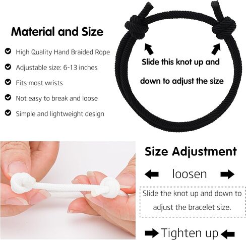 أساور للأزواج من NANOOER هدايا لصديقي وصديقتي ورفيق الروح للزوج والزوجة والخطيب والخطيبة، هدايا لها ولها في عيد الحب والذكرى السنوية والخطوبة وأعياد الميلاد وهدايا عيد الميلاد له ولها أساور متطابقة للأزواج in Kuwait