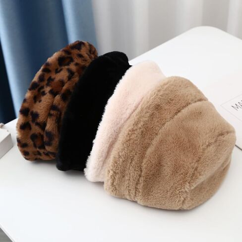 Sinsinfuns طفل رضيع قبعة الشتاء الاطفال فو الفراء فروي قبعة بحافة رقيق غامض القبعات الدافئة للبنين بنات in Kuwait