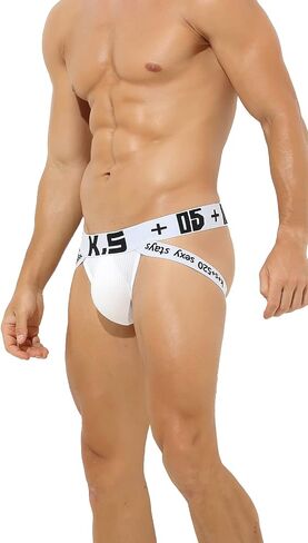 Linemoon Jock Strap Athletic Supporters for Men Cotton Jockstrap Sexy Underwear in Saudi Arabia