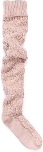 MUK LUKS Women's Chunky Cable Over The Knee Socks in Kuwait
