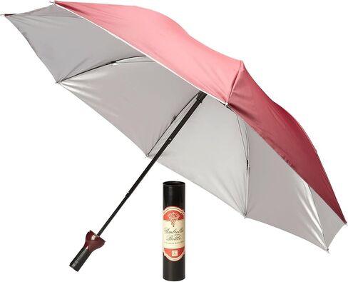 مظلة Giftcraft المدمجة في علبة زجاجة النبيذ، هدية إكسسوار عصرية مبتكرة، مظلة نسائية فريدة من نوعها، مقاومة للماء، خفيفة الوزن، مظلة بحجم السفر للمطر in Kuwait