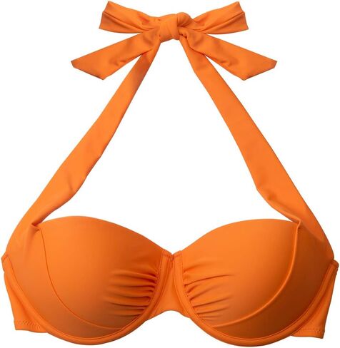 CUPSHE Women's Halter Push Up Bikini Top with Underwire in Saudi Arabia