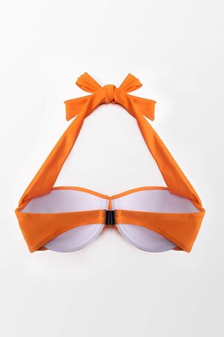 CUPSHE Women's Halter Push Up Bikini Top with Underwire in Saudi Arabia