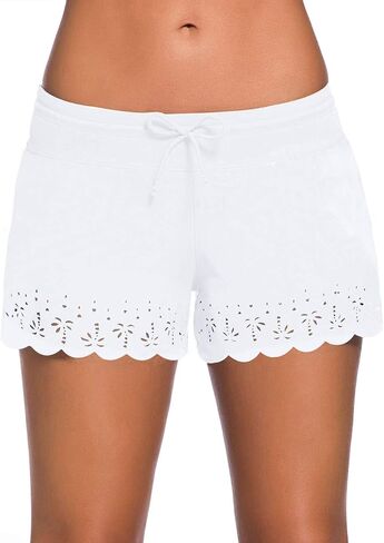 ChinFun المرأة مجلس السراويل ملابس السباحة قيعان Tankini السباحة الاستحمام ملخصات ملابس السباحة Boardshorts الشاطئ جذوع مع بطانة in Kuwait
