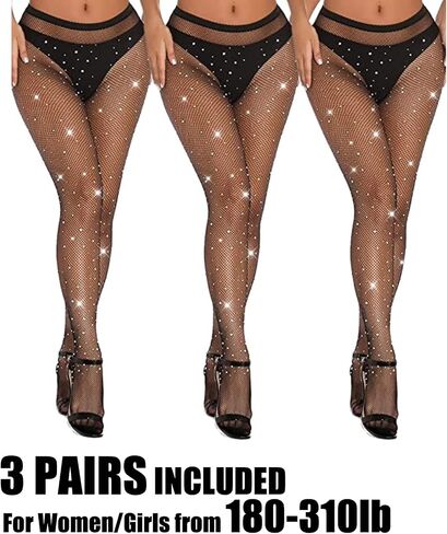 FATIMA Fishnet Stockings Sparkly in Saudi Arabia
