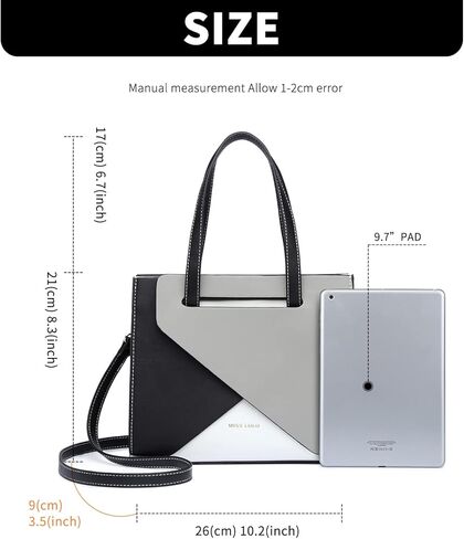 شنطة يد عصرية للنساء من ميس لولو، شنطة كتف من جلد البولي يوريثين، شنطة يد كبيرة توت وشنطة كروس in Kuwait