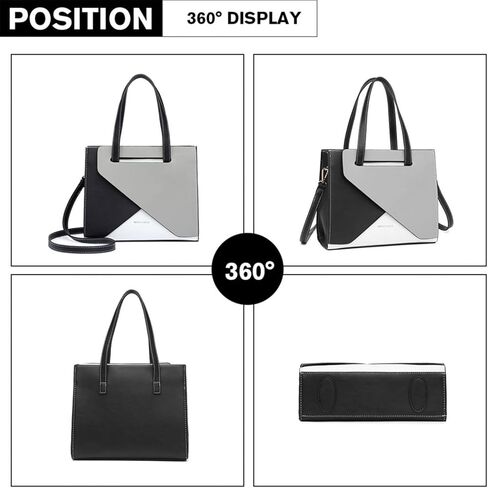 شنطة يد عصرية للنساء من ميس لولو، شنطة كتف من جلد البولي يوريثين، شنطة يد كبيرة توت وشنطة كروس in Kuwait