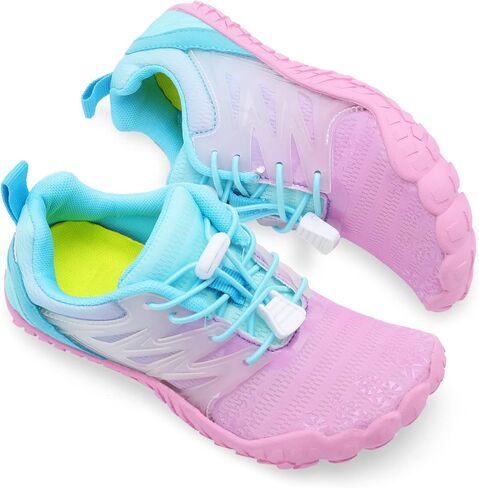 L-RUN Kids Water Shoes Quick Dry Boys Girls Barefoot Shoes for Beach Pool Sand Non-Slip Outdoor Athletic Walking Sneaker in Kuwait