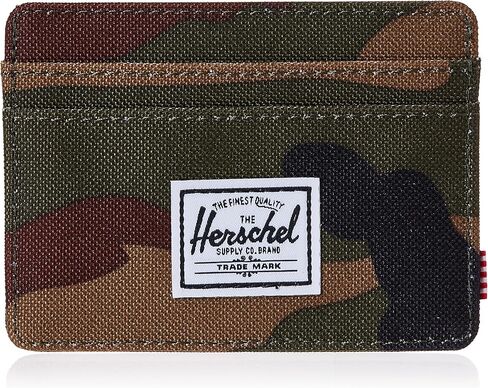Herschel unisex adult Charlie Rfid Card Case Wallet, woodland camo, One Size US in Saudi Arabia