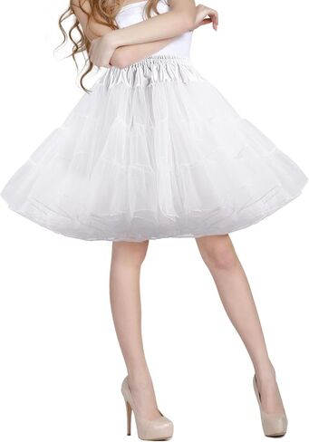 تنورة تنورة قصيرة منتفخة للبالغين من التل بطبقات الباليه تنورة داخلية للنساء in Kuwait