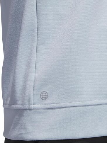 adidas Mens Elevated Golf Sweatshirt, Wonder Blue, 3X-Large in Saudi Arabia