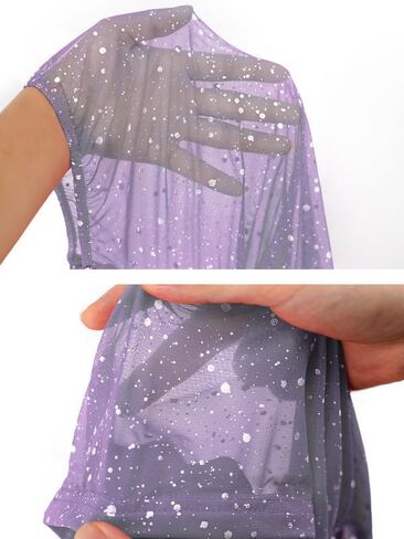 Mxrag Women's Square Neck Sparkly Dress Knitted Mesh Long Sleeve Open Back Ruched Short Homecoming Dresses HOCO Party Dress in Saudi Arabia