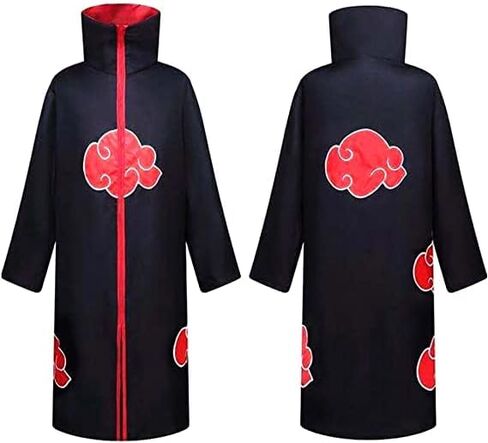 أزياء تنكرية للجنسين من Grojimts، عباءة أكاتسوكي، رداء طويل مع عصابة رأس، أزياء الهالوين للرجال والنساء in Kuwait
