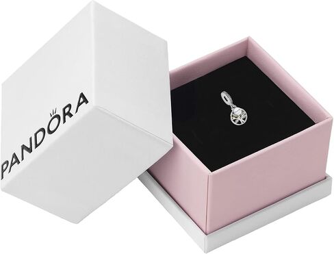 PANDORA Jewelry Sparkling Family Tree Dangle Cubic Zirconia Charm in Sterling Silver and 14K Yellow Gold, With Gift Box in Saudi Arabia