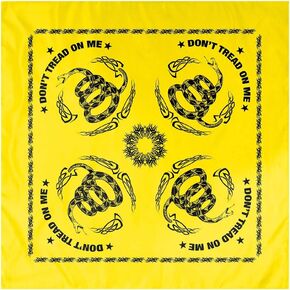 Rothco Don't Tread on Me Bandana, Yellow