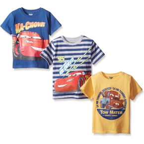 Disney Boys' 3 Pack Cars T-Shirts in Saudi Arabia