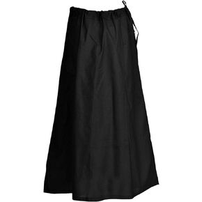 تنورة تحتية من الساري الهندي مخيطة بخصر قابل للتعديل للنساء (مقاس واحد) in Kuwait