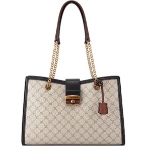 Nine West Thatcher LRG Jet Set Carryall, Beige logoblack in Kuwait