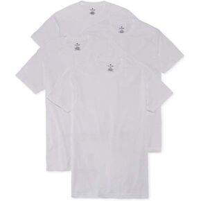 قمصان بيضاء برقبة دائرية من ستافورد (عبوة من 4 قطع) قطن مخلوط in Kuwait