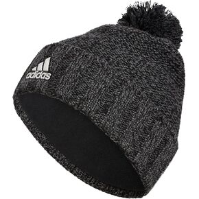 قبعة adidas Recon 3 Ballie Beanie باللون الأسود/الرمادي Six Marl/Black/White F23 مقاس واحد in Kuwait