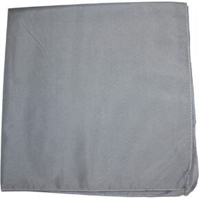 Mechaly Solid Colors 100% Cotton Bandana - 3 Pack