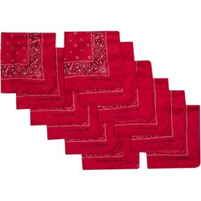 Camel Brand Bandana 12 Pack 21x21 100% Polyester in Kuwait