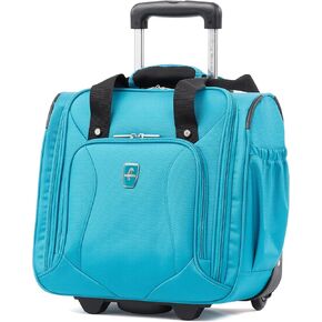 Atlantic Luggage Atlantic Ultra Lite Softsides Rolling Underseat Carry-on, Turquoise Blue, One Size in Kuwait