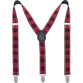 مان اوف مين - حمالات عصرية منقوشة بنقشة مربعات للرجال - العديد من الألوان للاختيار من بينها in Kuwait