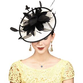 قبعات بيتي هاتتي للسيدات كنتاكي ديربي 2022 صندوق حبوب فاسيناتورز مع قفص طيور فييل للكنيسة وحفلات الكوكتيل وحفلات الزفاف in Kuwait