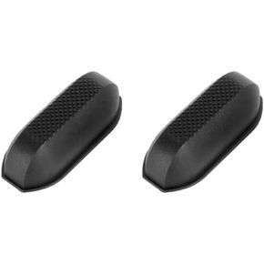 Dofaxgo 1 Pair Luggage Bottom Side Stand Feet,Luggage Feet Foot Pad Replacement Luggage Stud Foot Feet Pad Black for Any Bags Kit (J)