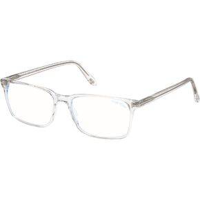 Eyeglasses Tom Ford FT 5735 -B 026 Shiny Crystal, Palladium"t" Logo/Blue Bloc in Saudi Arabia