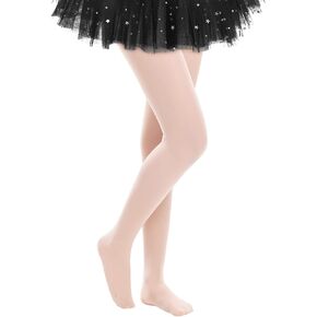 American Trends Baby Ballet Tights for Girls Soft Dance Tights Leggings Toddler Dancing Tights Kids Stockings