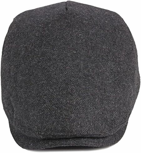 ALL IN ONE CART 2 Pack Men's Warm Wool Tweed Blend Newsboy Flat Cap Ivy Cabbie Driving Winter Hat in Saudi Arabia