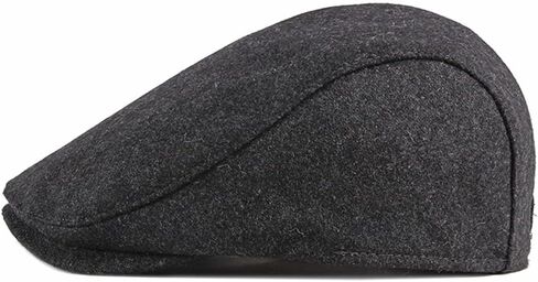 ALL IN ONE CART 2 Pack Men's Warm Wool Tweed Blend Newsboy Flat Cap Ivy Cabbie Driving Winter Hat in Saudi Arabia