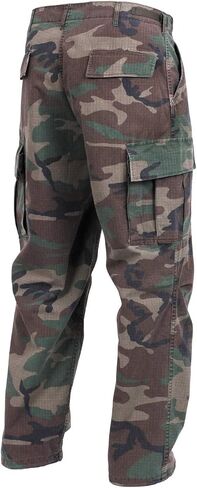 سروال Rothco Vintage Vietnam Rip-Stop التعب السراويل Camo Cargo in Kuwait