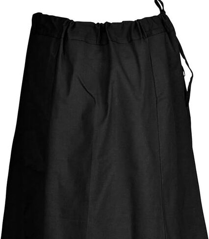 تنورة تحتية من الساري الهندي مخيطة بخصر قابل للتعديل للنساء (مقاس واحد) in Kuwait