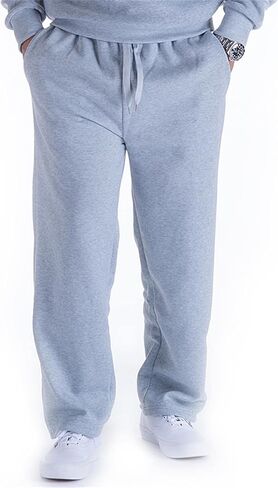 LI HANTON Men's Sweatpants Fleece Jogger Pants Athletic Workout Running Sports Sweatpants with Pockets in Saudi Arabia