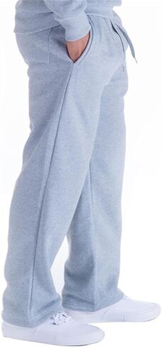 LI HANTON Men's Sweatpants Fleece Jogger Pants Athletic Workout Running Sports Sweatpants with Pockets in Saudi Arabia